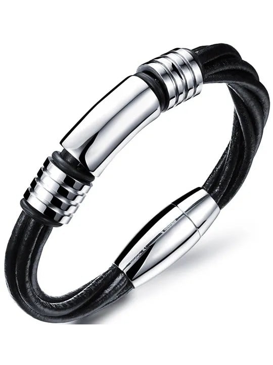 Troli Bracciale in pelle Becoming Sweater uomo