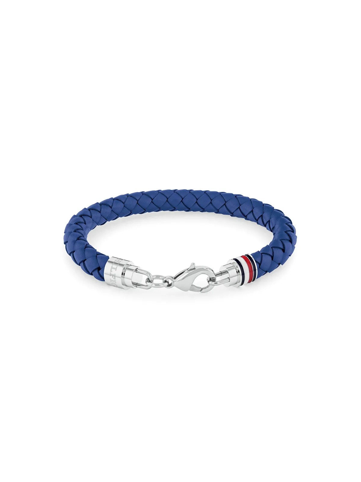 Tommy Hilfiger Elegante bracciale da uomo in pelle blu Tyson 2790548 uomo