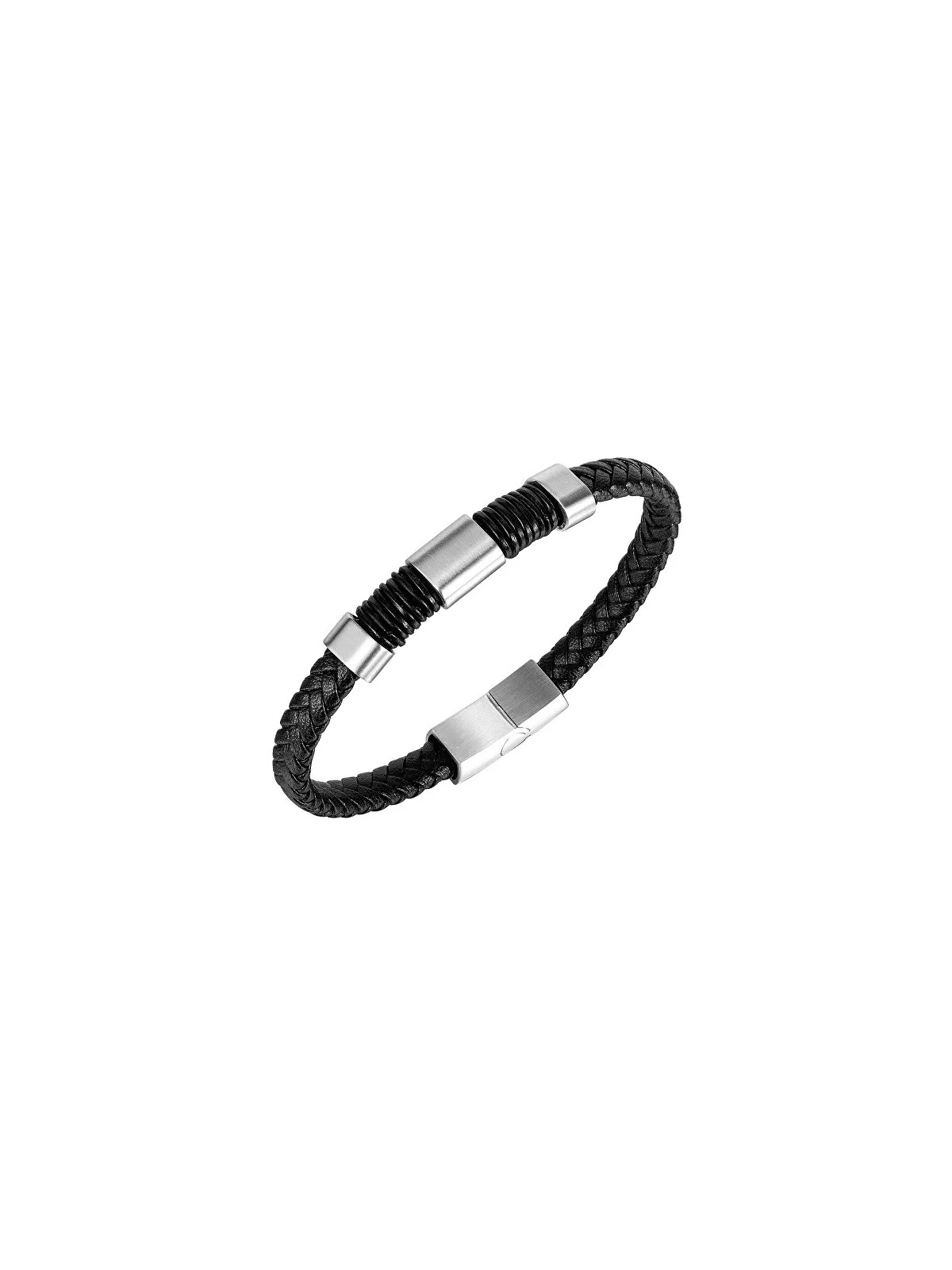 Troli Bracciale in pelle da uomo moderno Pelle uomo