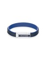 Tommy Hilfiger Bracciale in pelle blu per uomo 2790558 uomo