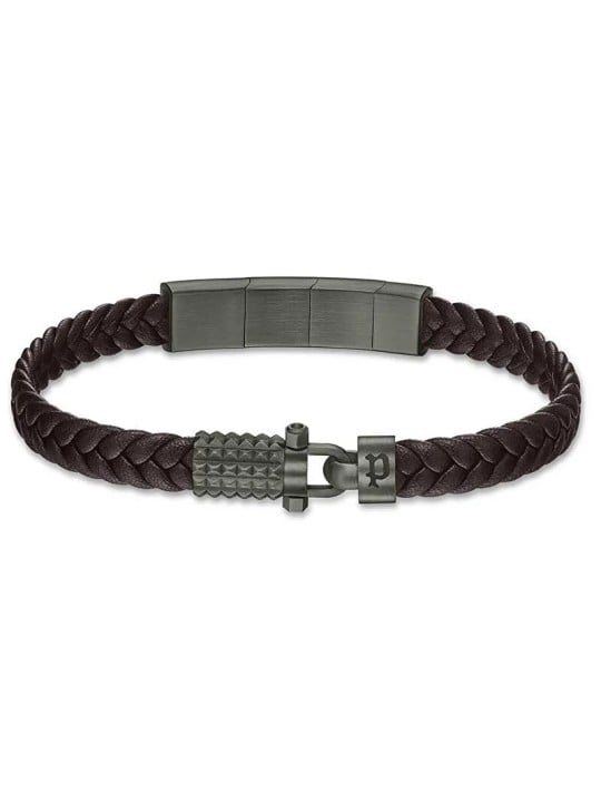 Mensola Bracciale in pelle per uomo Wrath PEAGB0036603 uomo