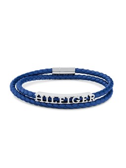 Tommy Hilfiger Bracciale doppio in pelle alla moda per uomo 2790588 uomo