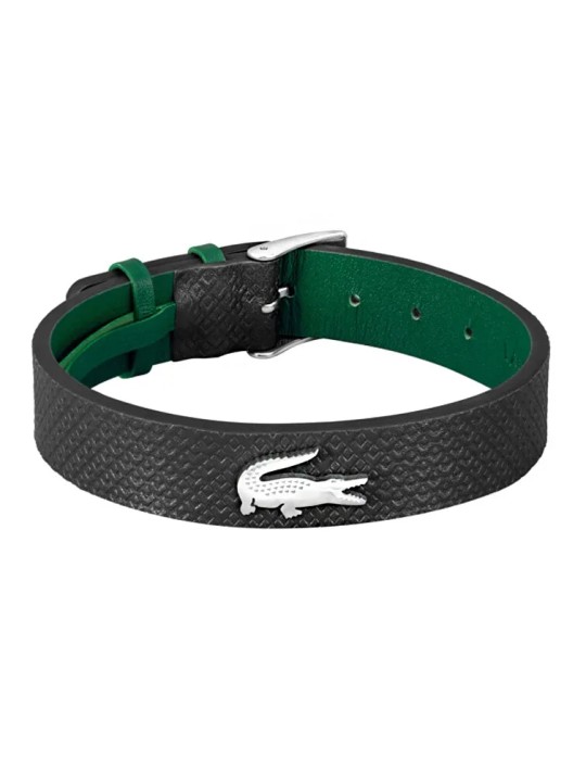 Lacoste Bracciale Lacoste in pelle moderna 12.12 2040387 uomo