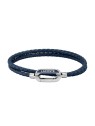 Lacoste Bracciale in pelle da uomo Starboard 2040112 - Lunghezza: 17.5 cm uomo