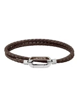 Lacoste Bracciale in pelle da uomo Starboard 2040113 uomo