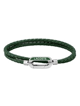Lacoste Bracciale in pelle da uomo Starboard 2040111 uomo