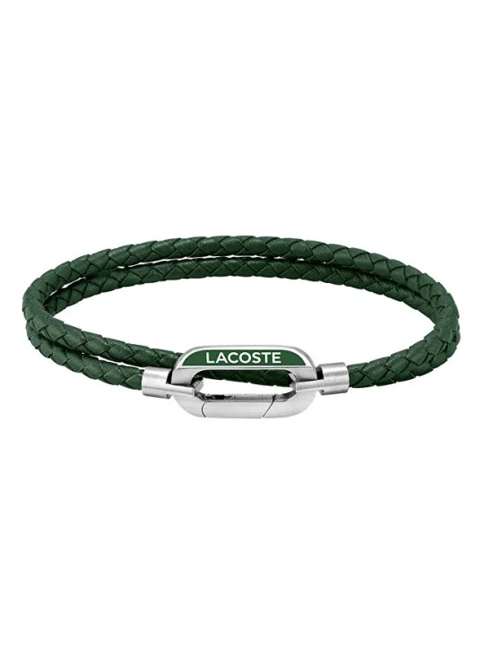 Lacoste Bracciale in pelle da uomo Starboard 2040111 uomo