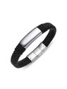Diversi bracciale da uomo in pelle abbinato B1000158 uomo