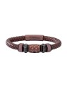 Mensola Bracciale da uomo in pelle Longford Copper PJ26458BLC-02 uomo