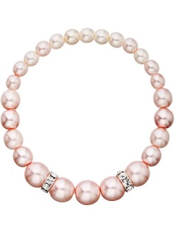 Evolution Group Bracciale romantico con perline Rosaline Pearls 33091.3 donna