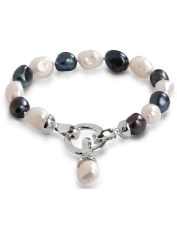 JwL Luxury Pearls Bracciale di perle a destra in due tone JL0317 donna