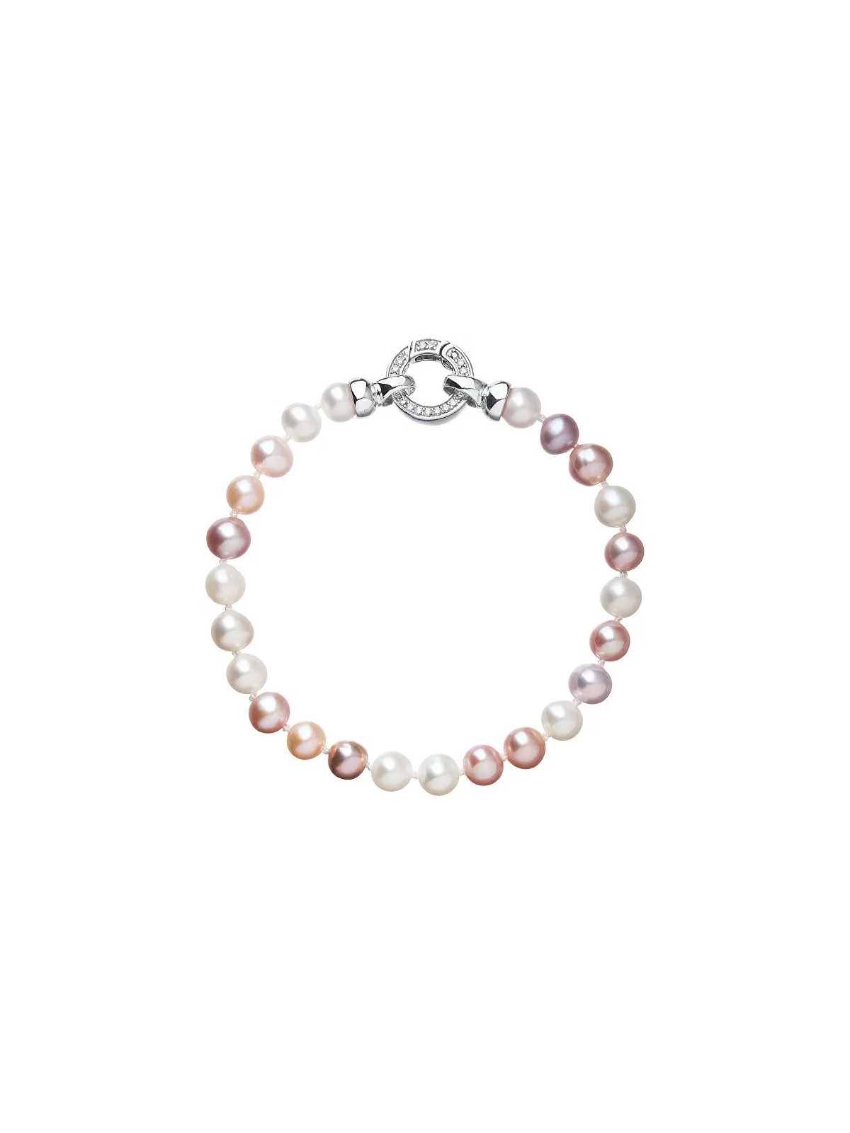 Evolution Group Bracciale di perle colorate Pavona 23004.3 A donna