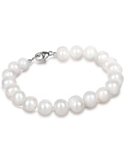 Bracciale JwL Luxury Pearls JL0362 in vera perla bianca donna