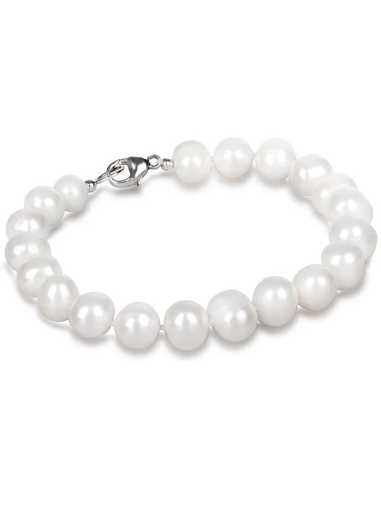 Bracciale JwL Luxury Pearls JL0362 in vera perla bianca donna
