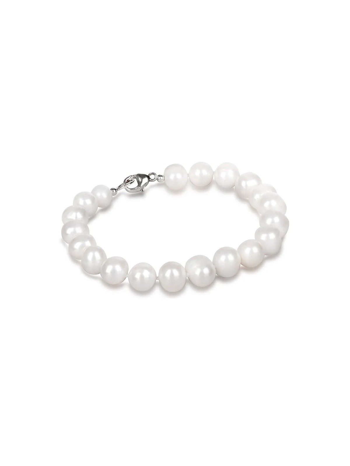 Bracciale JwL Luxury Pearls JL0362 in vera perla bianca donna