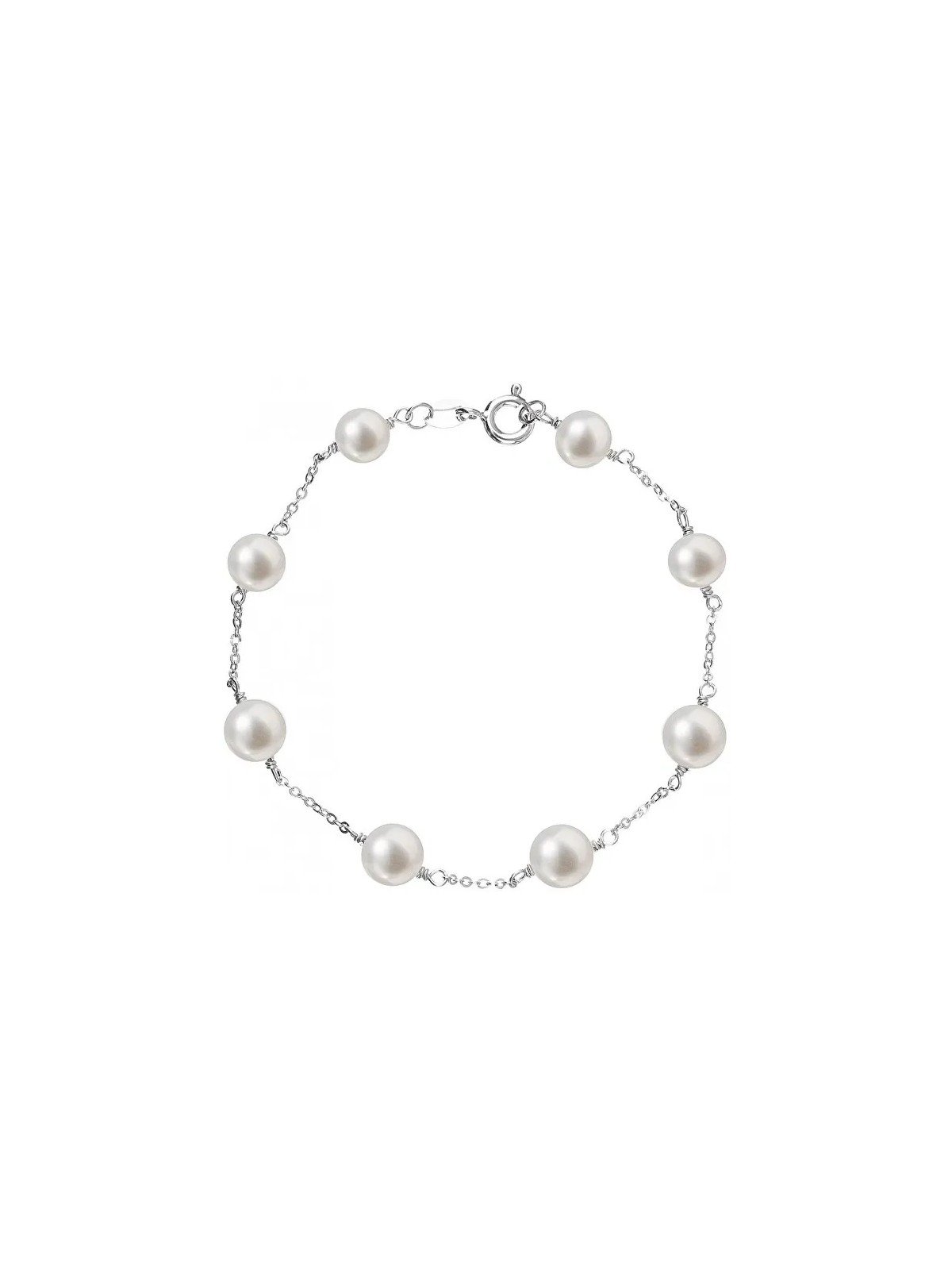 Evolution Group Bracciale in argento con perle vere Pavon 23008.1 donna