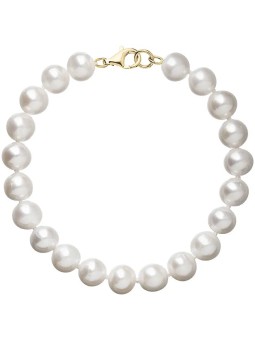 Evolution Group Bellissimo bracciale in vere perle Pavona 923003.1 donna