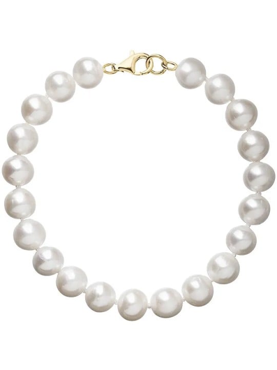 Evolution Group Bellissimo bracciale in vere perle Pavona 923003.1 donna