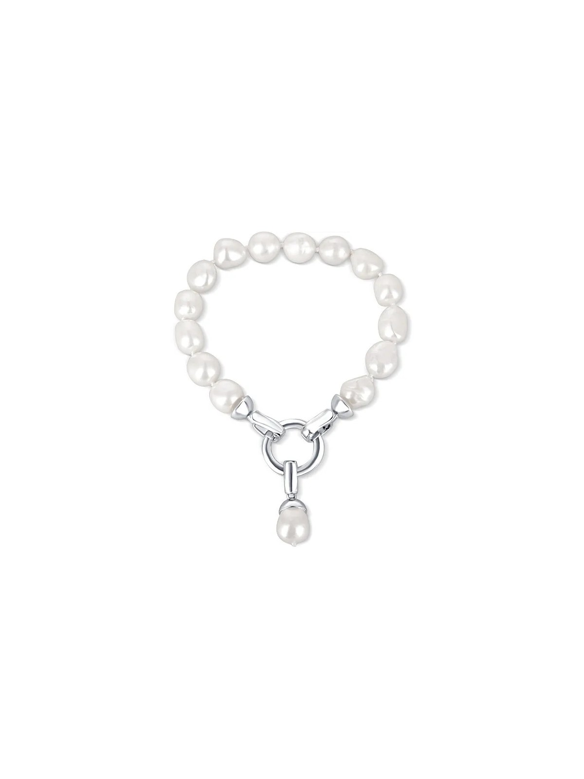 JwL Luxury Pearls Bracciale in vere perle bianche JL0560 donna