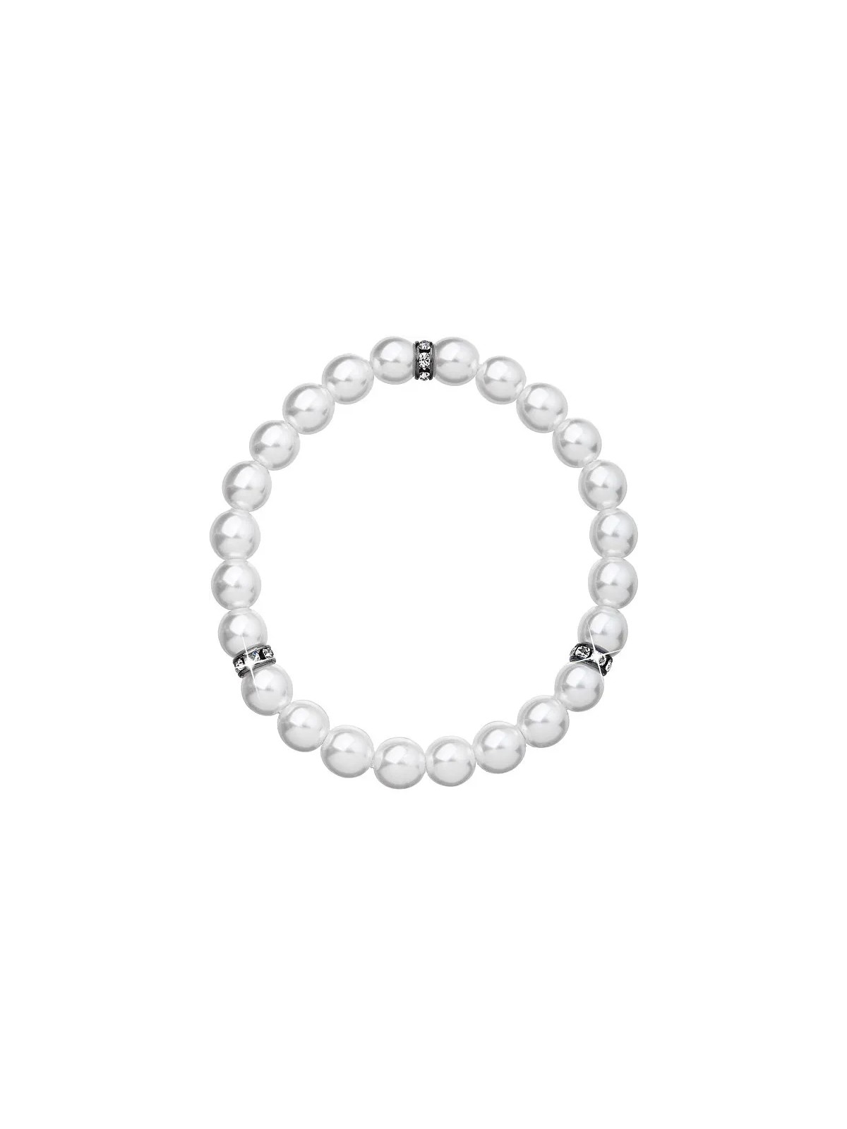 Evolution Group 33017.1 bracciale di perle bianche donna