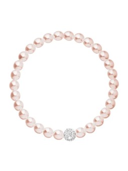 Evolution Group Bracciale romantico con perline e cristilla Preciosa 33115.3 donna