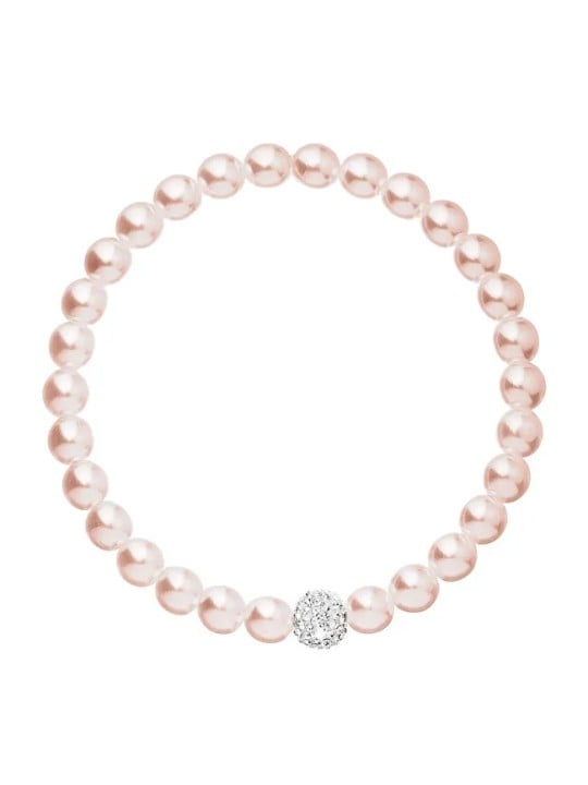 Evolution Group Bracciale romantico con perline e cristilla Preciosa 33115.3 donna