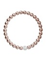 Evolution Group Bracciale di perle di lusso con cristilla Preciosa 33115.3 donna