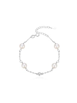 Beneto Elegante lampada da tavolo con perline AGB411/21P donna