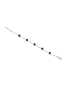 JwL Luxury Pearls Delicato bracciale con perle nere JL0753 donna