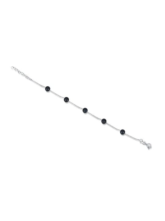 JwL Luxury Pearls Delicato bracciale con perle nere JL0753 donna