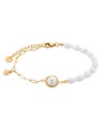 Troli Braccialetto di perle placcato oro VGS1299G-1 donna