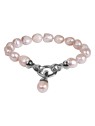 JwL Luxury Pearls Bracciale di perle rosa autentiche JL0556 donna