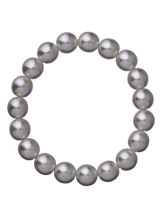Evolution Group Bracciale elegante di perle 56010.3 grigio donna