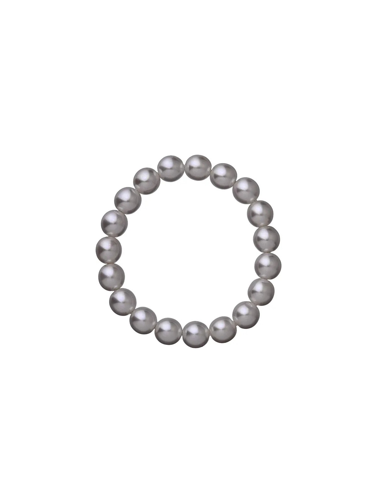 Evolution Group Bracciale elegante di perle 56010.3 grigio donna
