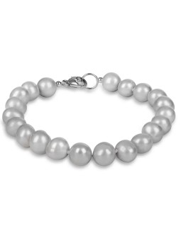 JwL Luxury Pearls Bracciale in perle grigie autentiche JL0359 donna