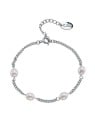 CRYSTAlp Elegante Collana con perla Tide Pearl 22243.E donna