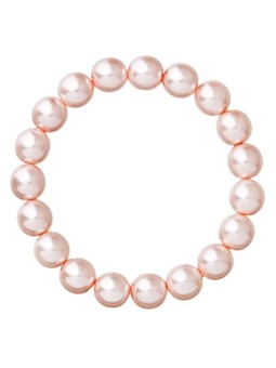 Evolution Group Elegante bracciale di perle 56010.3 rosa donna