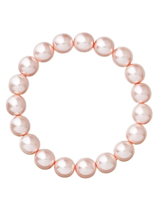 Evolution Group Elegante bracciale di perle 56010.3 rosa donna