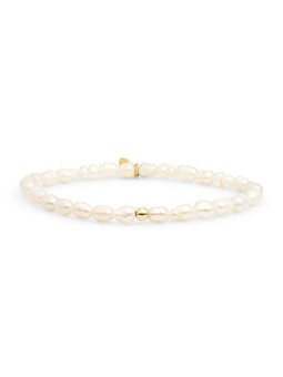 Scintillante Elegante bracciale in perle barocche SBG-PEARL-ADD-4MM donna