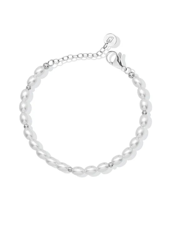 Liu Jo Bracciale in acciaio con perla sintetica LJ2847 donna