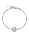 Brosway Bracciale in argento scintillante con perla bianca fantasia infinita FIW138 donna