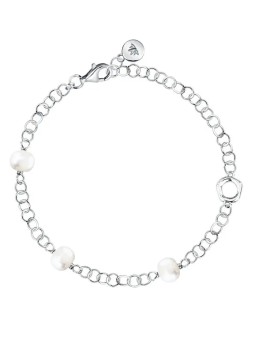 Morellato Bracciale moda in argento con perle d'acqua dolce Perla SXU49 donna
