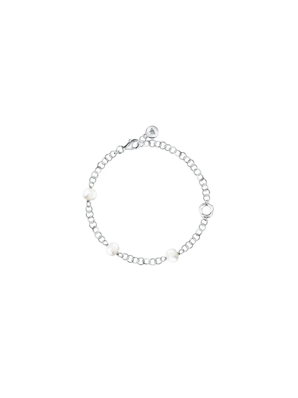 Morellato Bracciale moda in argento con perle d'acqua dolce Perla SXU49 donna