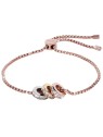 Troli Bracciale con perline tricolore scintillanti donna