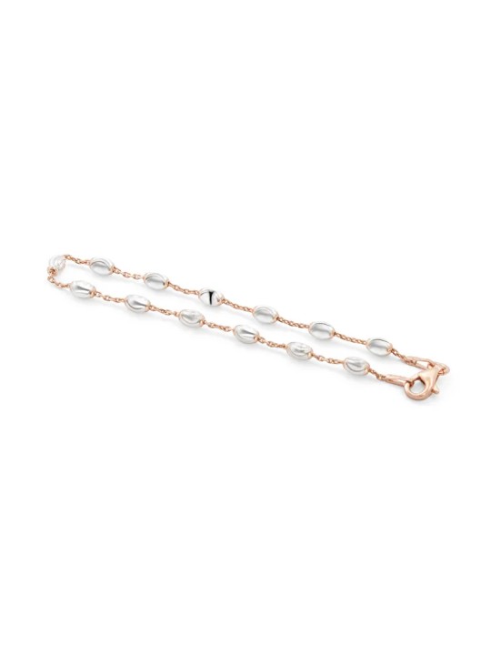 Beneto Exclusive Elegante bracciale bicolore AGB513 - Lunghezza: 17 cm donna