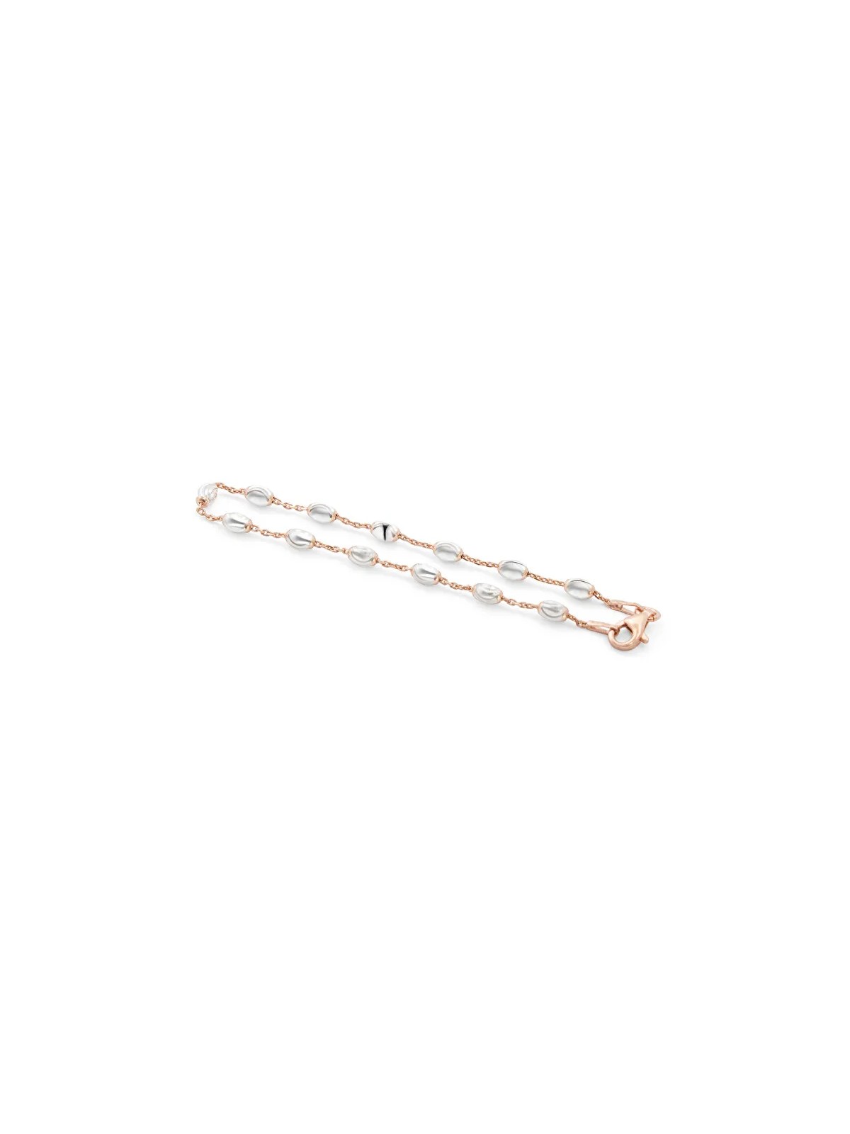 Beneto Exclusive Elegante bracciale bicolore AGB513 - Lunghezza: 17 cm donna