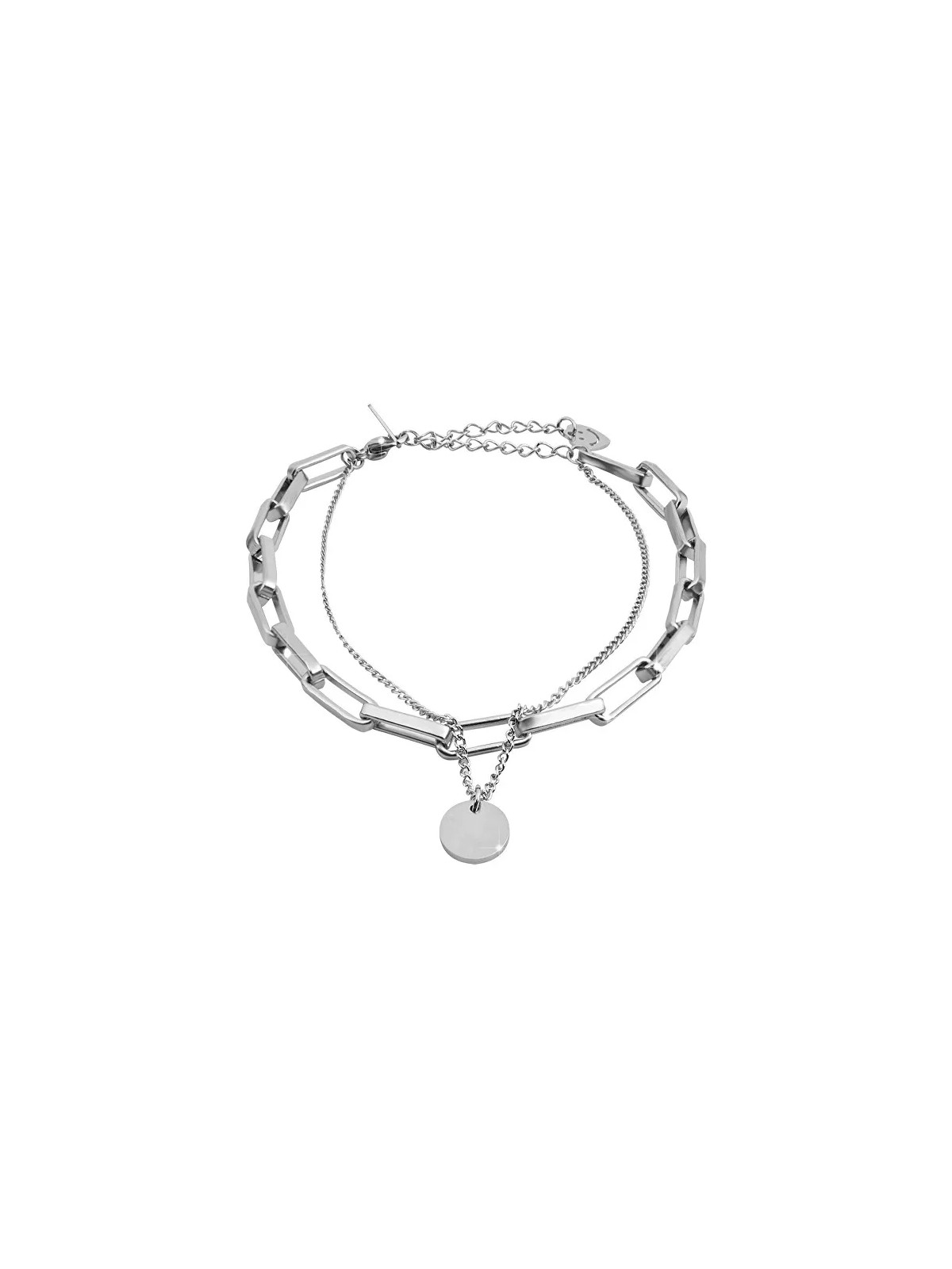 Troli Bracciale doppio in acciaio VGS1124S donna