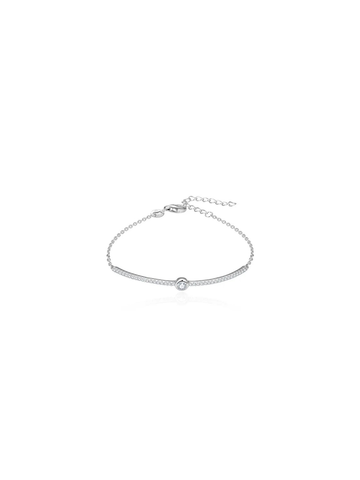 Beneto Elegante bracciale in argento con zirconi AGB628/21 donna