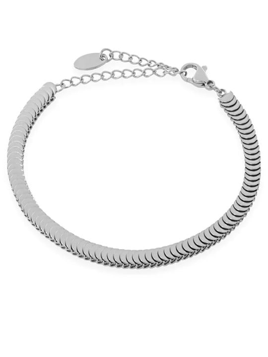 Troli Elegante bracciale in acciaio da donna