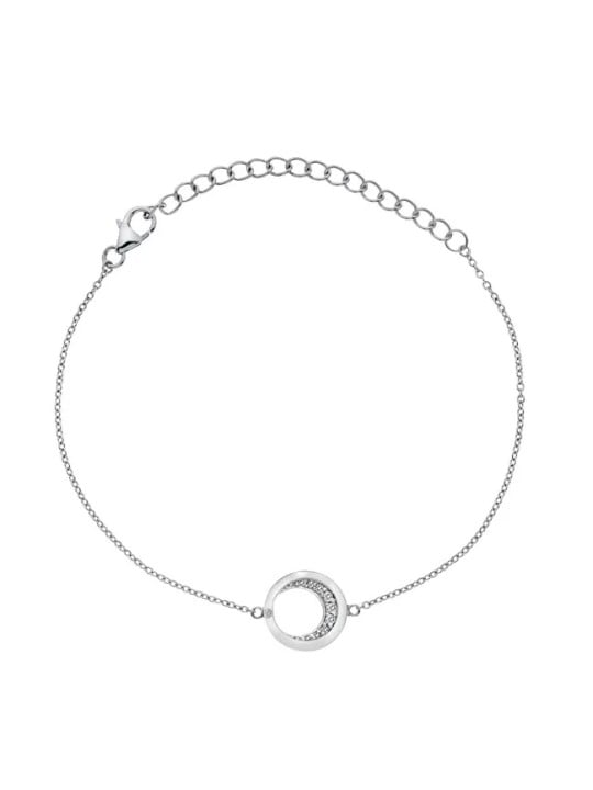 Hot Diamonds Bracciale in argento con diamante Celestial DL642 donna